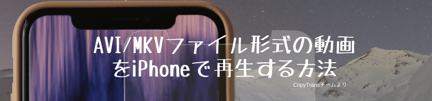 動画をiPhoneで再生