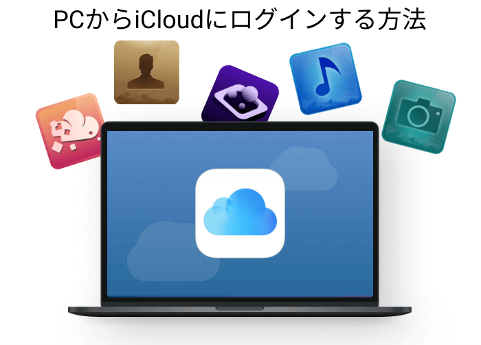 iCloudにログインする方法